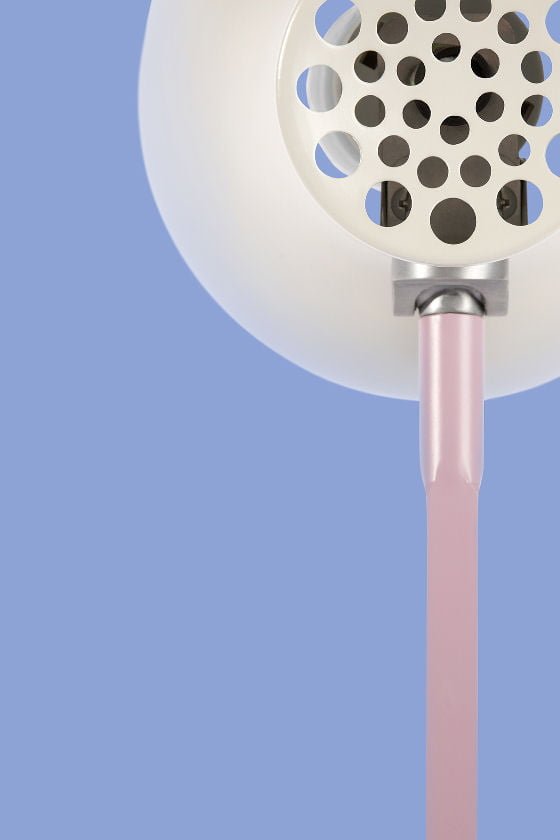 Back view of Anglepoise Type75 lamp, Special Edition by Paul Smith