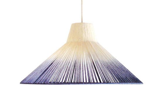 Wool Fan Pendant Lampshade by Janie Knitted Textiles for Heal's Wool Fan Pendant Lampshade by Janie Knitted Textiles for Heal's