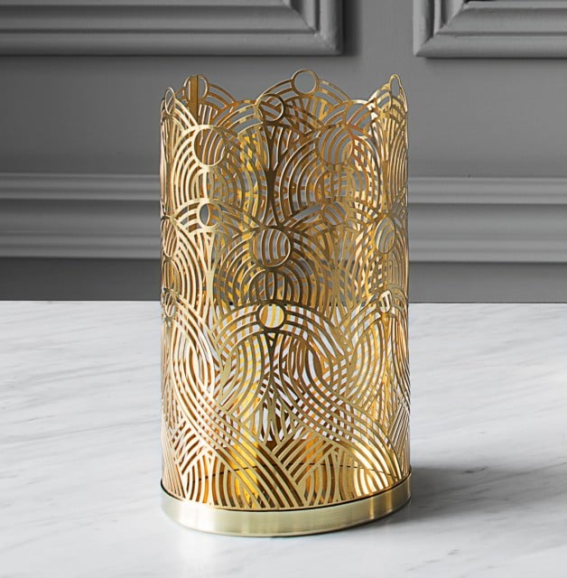 Skultuna brass candle holder - the London Collection
