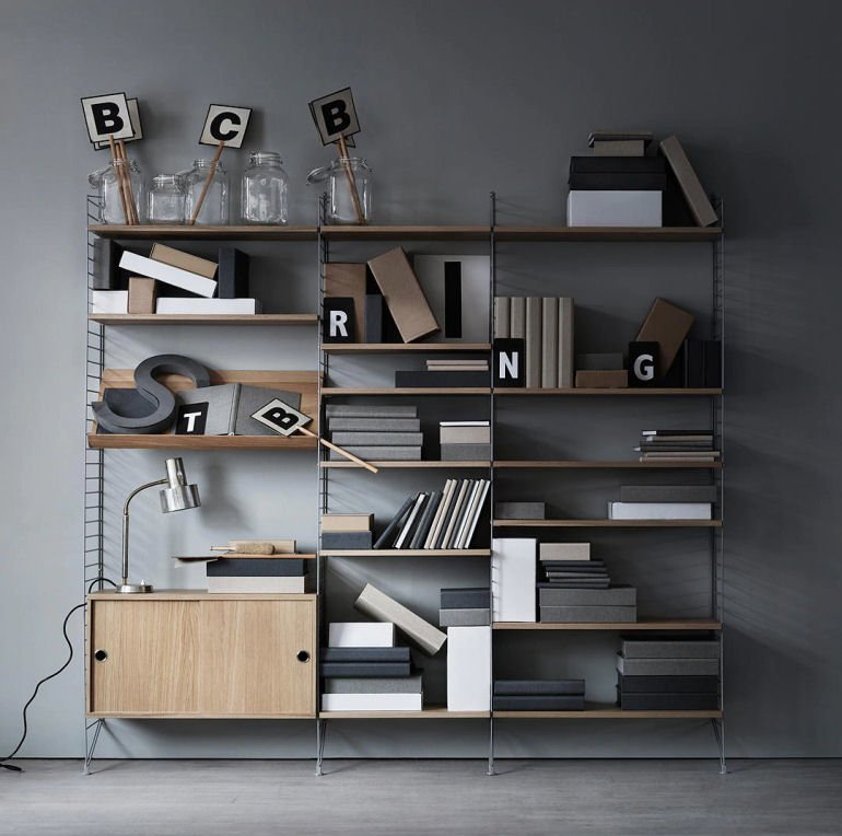 string Shelving system at John Lewis & Partners