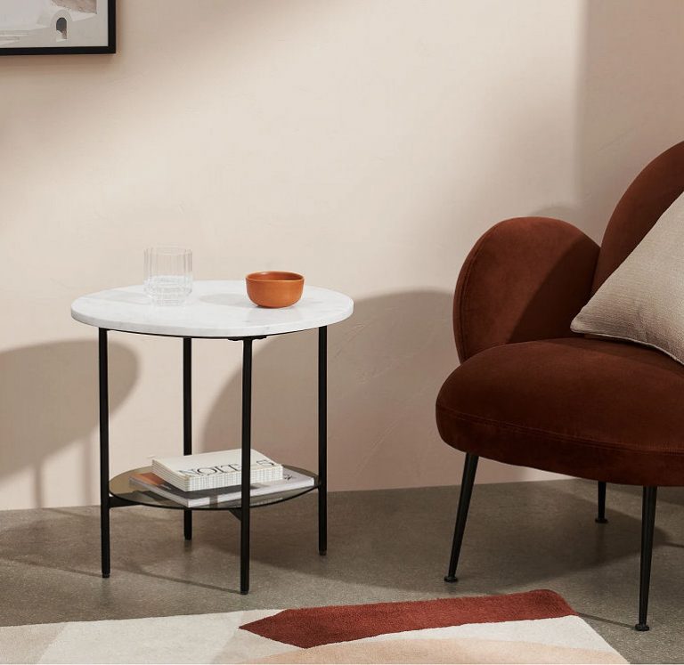 Top 10 side tables with storage for small spaces • Colourful Beautiful