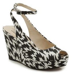 Black and white Eley Kishimoto for Clarks wedge sandal