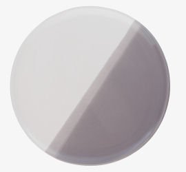 Habitat grey and white Estrella platter