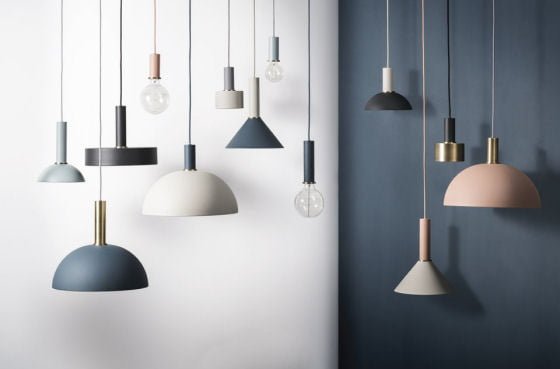 Collect Lighting contemporary pendant lights by Ferm Living