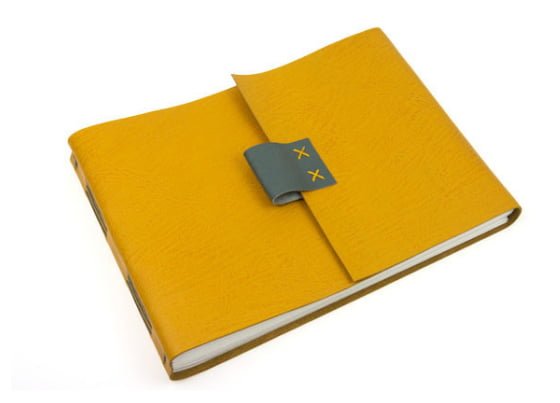 Artists Sketchbook Yellow and Grey