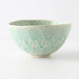 Old Havana Bolw Pale turquoise bowl