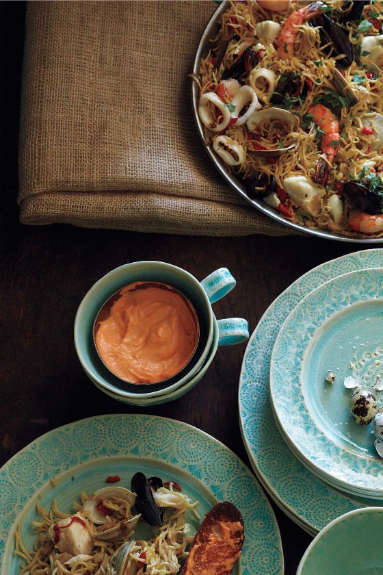 Old Havanna tableware Colourful turquoise tableware