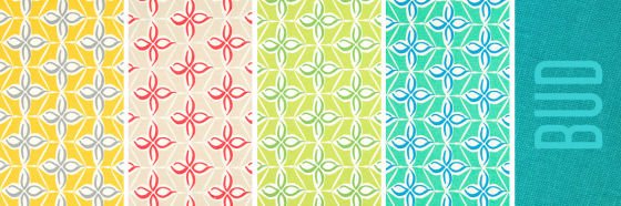 Bud textile collection by Sarah Waterhouse