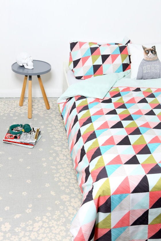 Essenza Mare Single Duvet Set Single Duvet Set with multicoloured geometric design