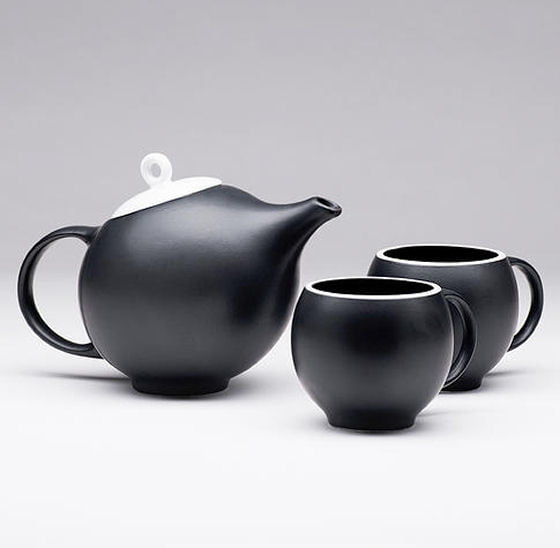 Eva Tea Set Black