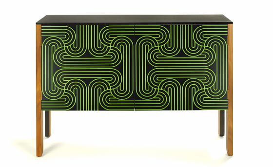 CoucouManou Low Loop Cabinet in Green