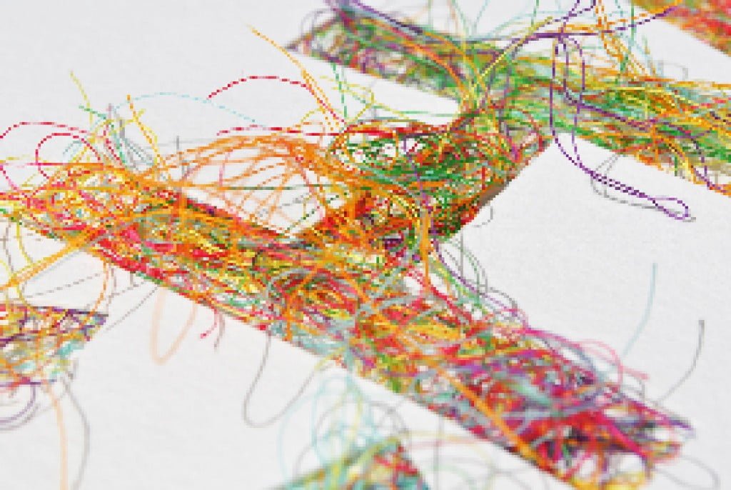 Stitched Illustrations by Peter Crawley
