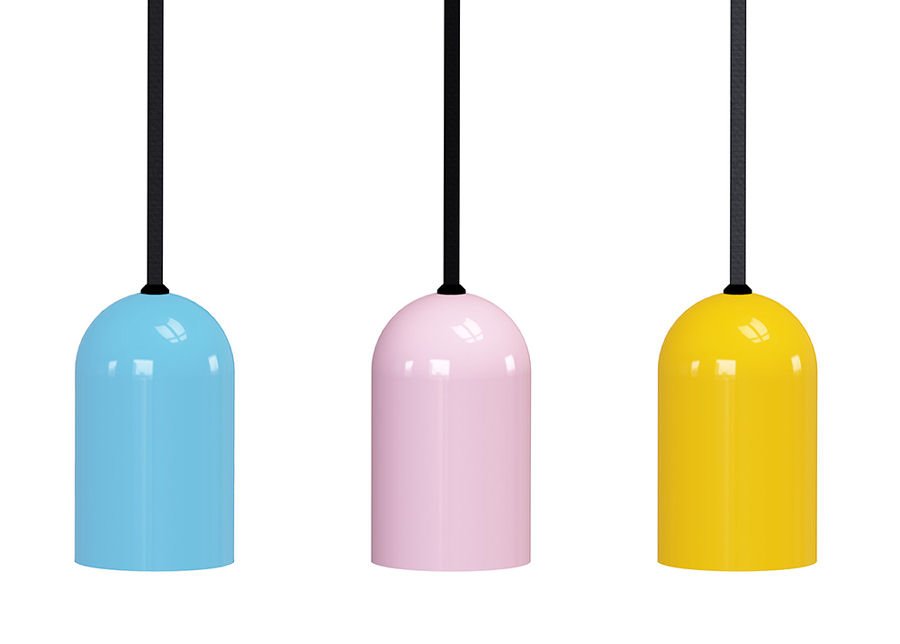 Bright, beautiful and colourful Polka Lamps from Plant & Moss