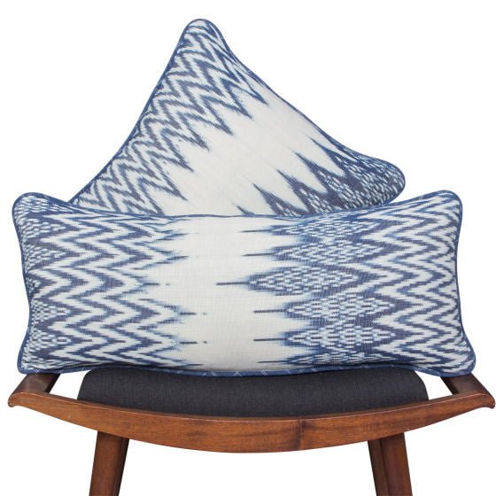 RS ikat cushions