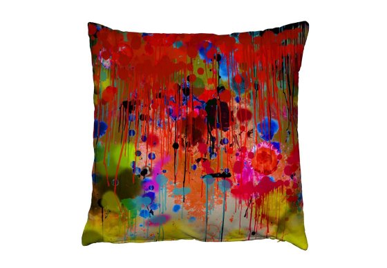 Timorous Beasties Grafitti Drips Cushion