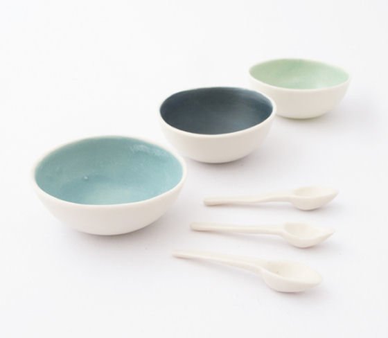 Tiny Sealsalt Bowl with Spoon