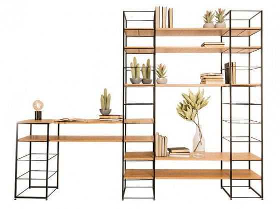 Heal's Tower Modular Shelving System for small spaces