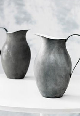 Two-tone-Zinc-vase