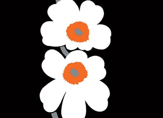 Unikko 50th anniversary limited edition textile 