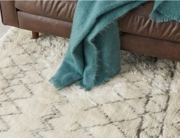 cosy wool berber rug for toasty toes
