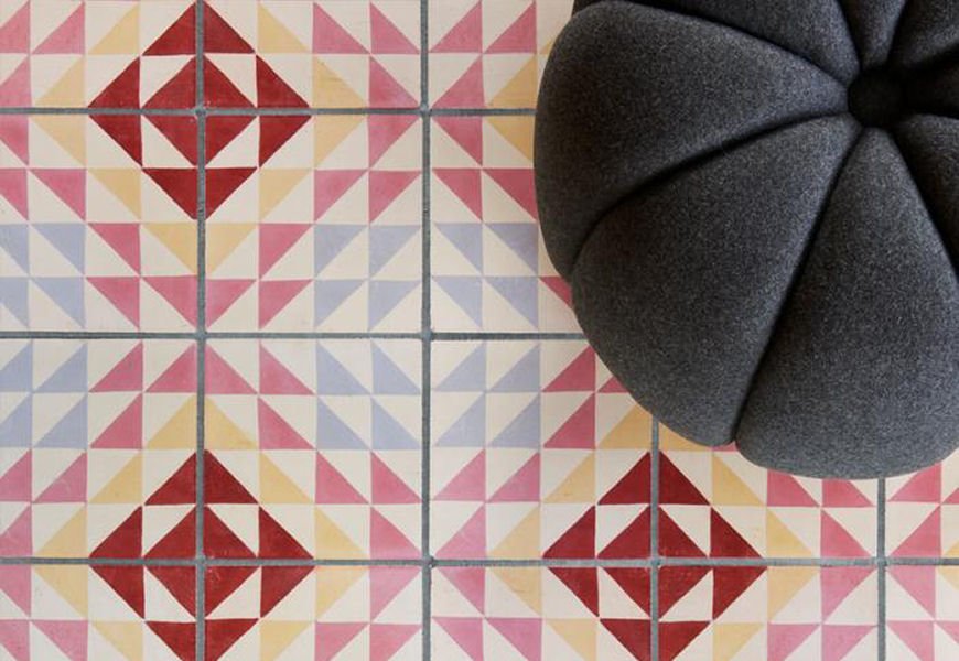 Bert & May X Soho Home patterned tiles collaboration with Soho Home