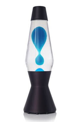 Astro lamp in matte blcak Matte black Heritage lava lamp