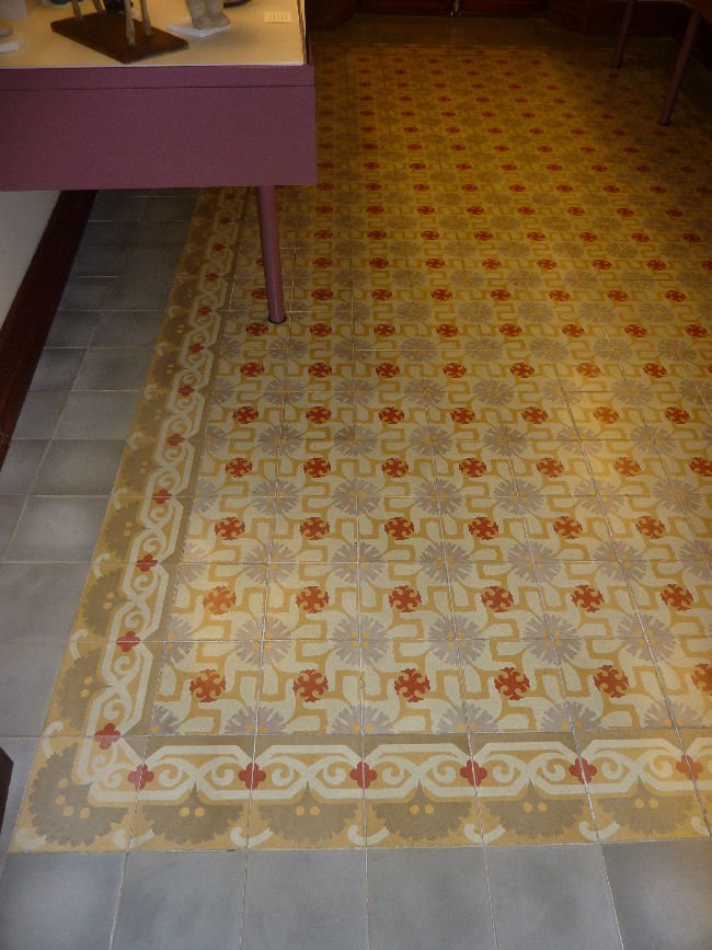 Ca'n Prunera colourful patterned cement tiles