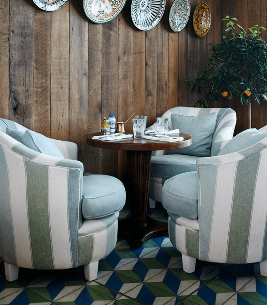 Soho Redchurch Street floor tile from Bert & May x Soho Home tile collection