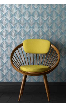 Geometric and metallic wallpaper by Graham and Brown